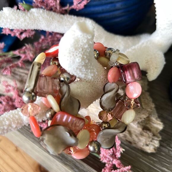 Retro Y2k Chunky Erica Lyons Fashion Bracelet $16ea / 3 for $25 - Picture 1 of 5